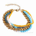 Beaded/Layered Bracelet/Jewelry, Fashionable and Classic Designs